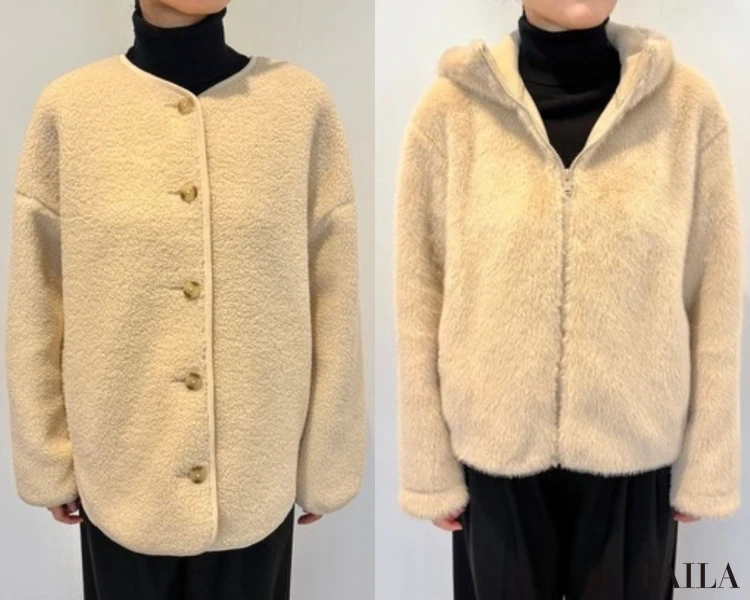【首まわりを比較】フード、スタンド、ノーカラー。冬の重ね着まで考えるなら？