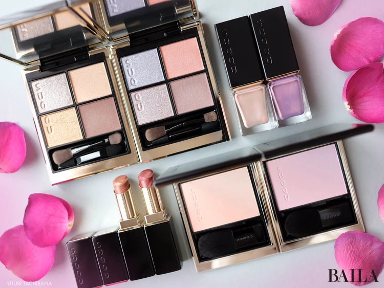 【全色】SUQQU（スック）夏新作コスメ！アイシャドウもリップもコスメマニア美容家・立花ゆうりが全部お試し！　全製品の写真