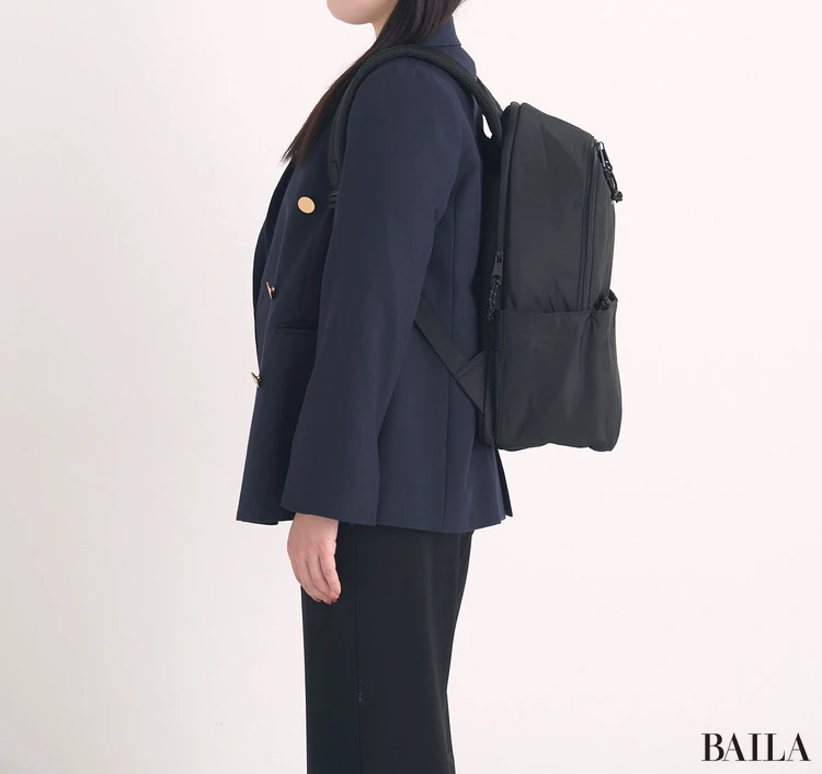 ディーゼル　リュック　着用感　サイド