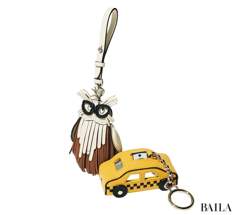 【kate spade new york(ケイト・スペード ニューヨーク)】キャッチーな新作チャームをカンバセーションピースに