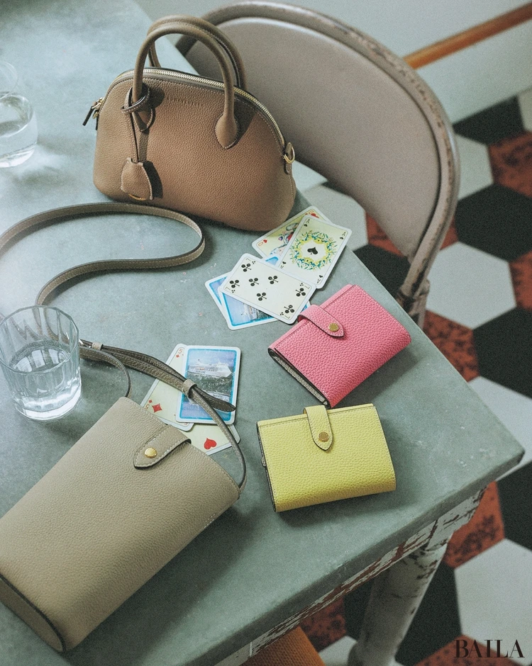 BONAVENTURA（ボナベンチュラ）バッグ2型・ウォレット2色