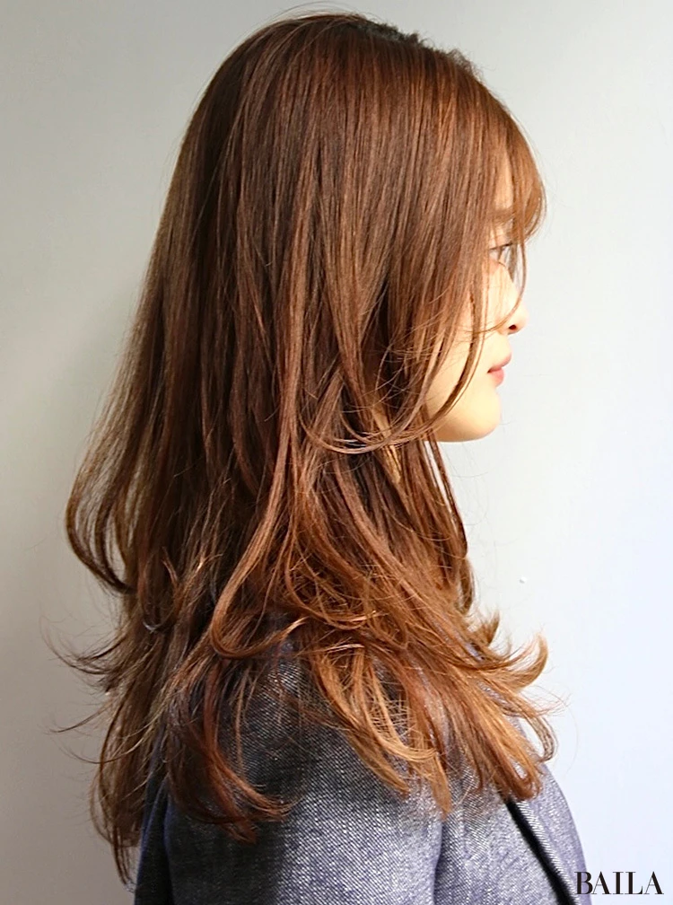 エアリーレイヤーへア　サイド