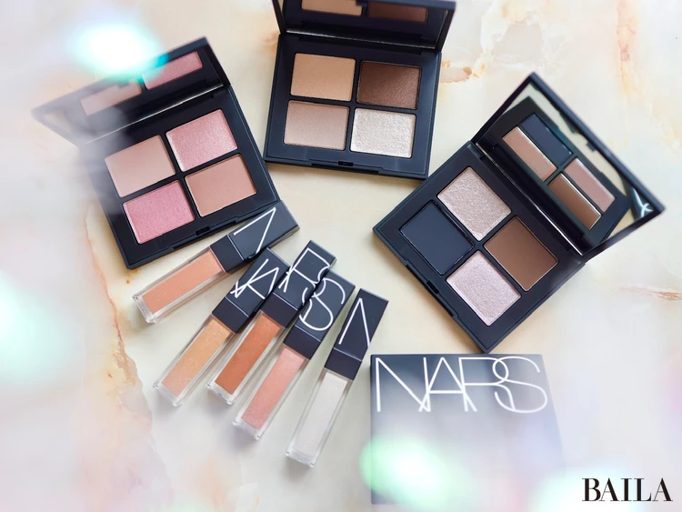 9/11発売『NARS』2026秋新作コスメ「NARS クワッドアイシャドー」「NARS スパークリングセダクション リキッドアイシャドー」商品写真