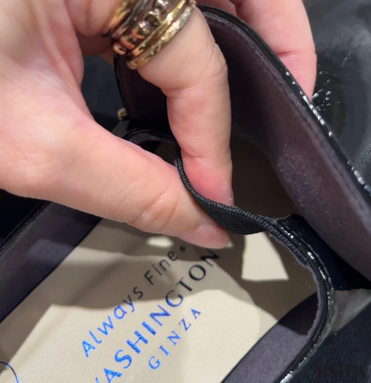 ワシントン靴店　alwaysfine　試着