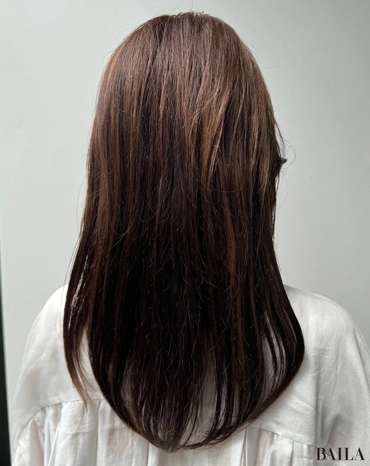 色香漂うソフトミディアムレイヤー　バック