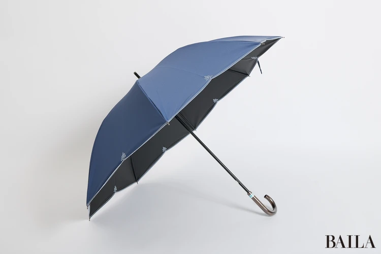 AURORAの日傘　BLAO 最強級遮熱 刺しゅう晴雨兼用傘￥17600／オーロラ