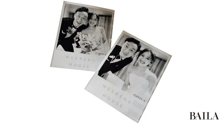 あえてのモノクロ印刷がおしゃれ!