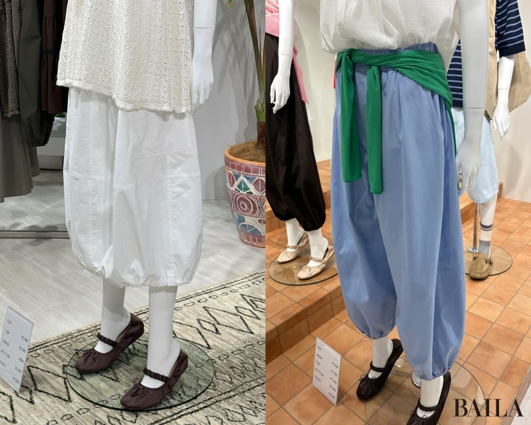 手軽にロマンチックをプラスできる「ティアード」「バルーン」アイテムも豊富