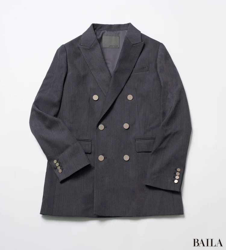 uncraveの「TWドビードスキン ブレザー」