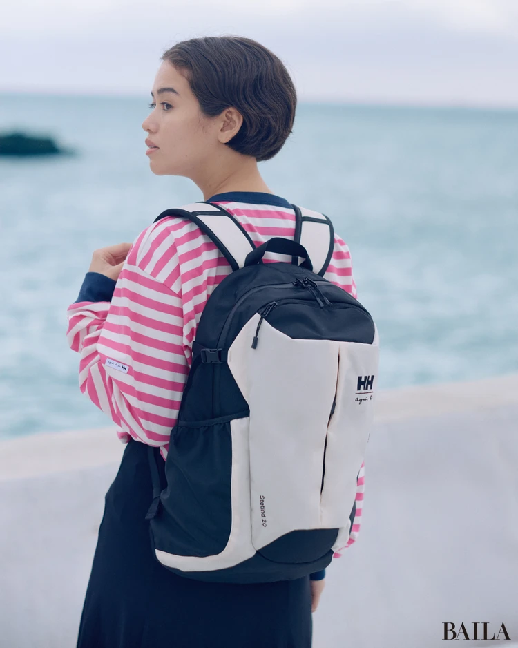 アニエスベー×ヘリーハンセン コラボ第３弾　限定アウトドアパック