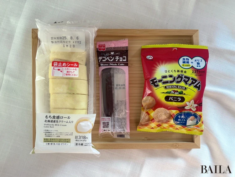 ローソン プレミアムロールケーキ アレンジ①材料