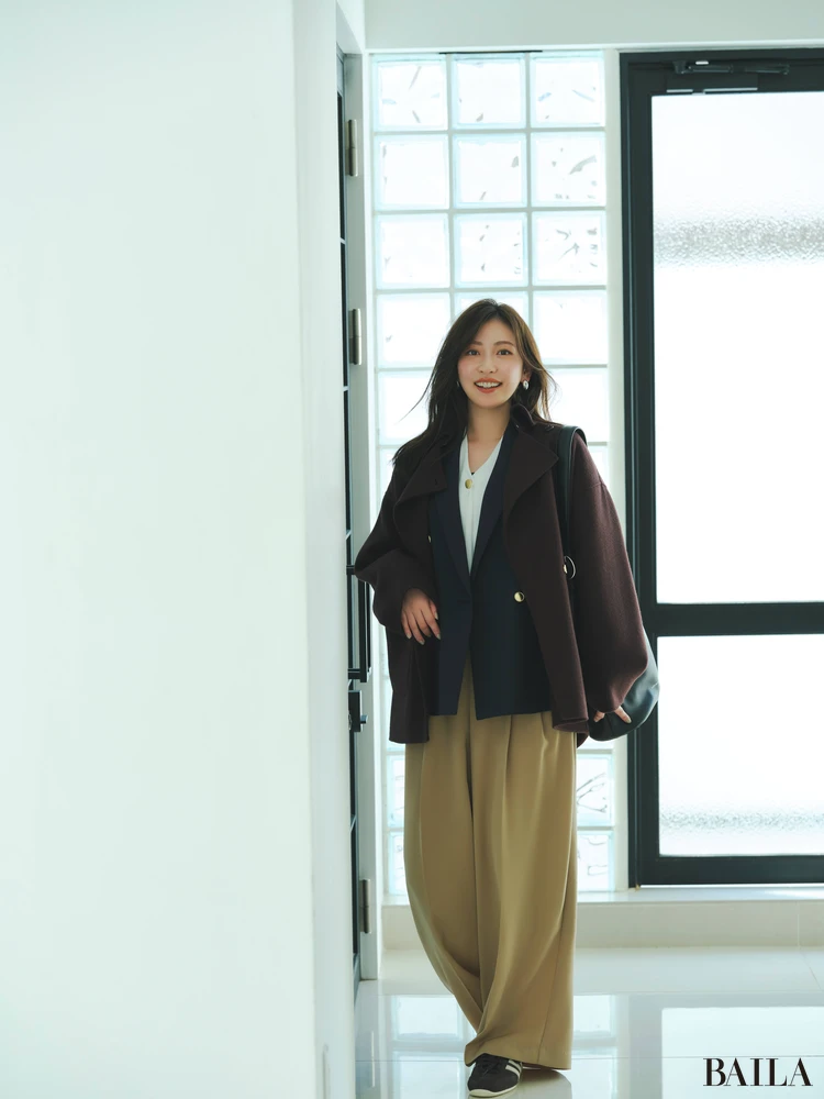 吸水速乾のブラウスや洗えるジャケット