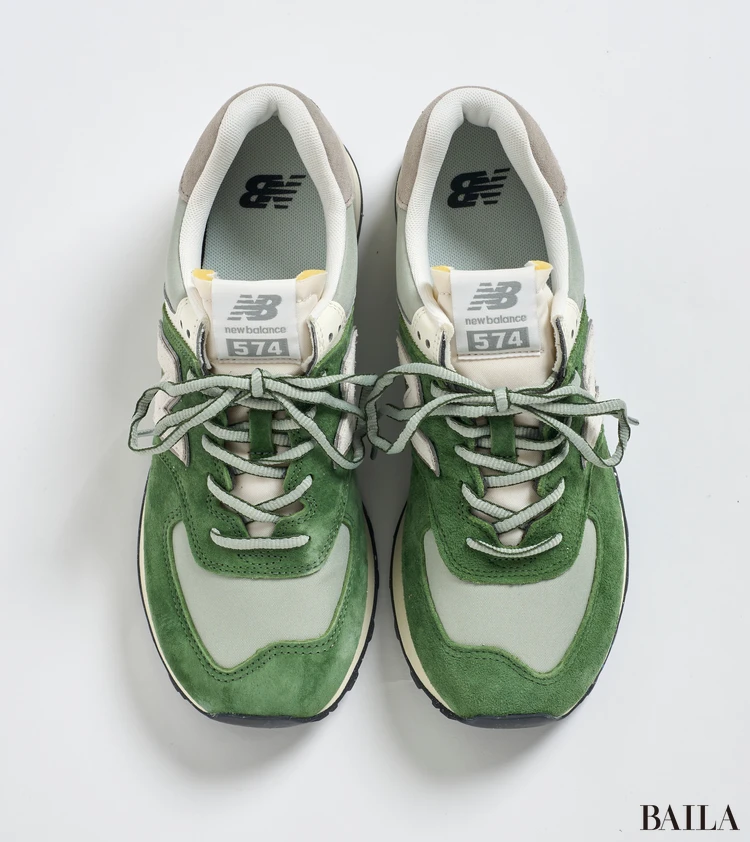 ニューバランス☆スニーカー☆U574☆グリーン☆新品同様☆おすすめ☆送料無料 送料無料】New Balance[ニューバランス]/U574シリーズ/GREEN[グリーン