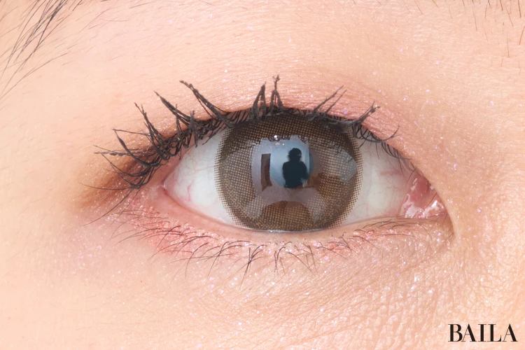 ピメル　うそつき美束マスカラ　after