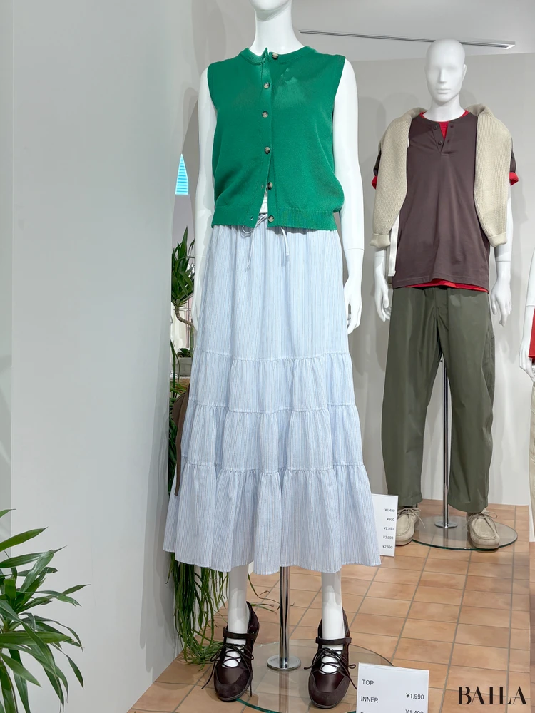 手軽にロマンチックをプラスできる「ティアード」「バルーン」アイテムも豊富