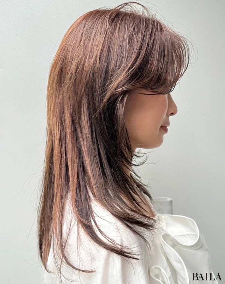 色香漂うソフトミディアムレイヤー　サイド