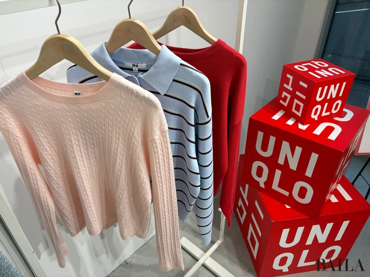 【ユニクロ（UNIQLO）】新作から注目の春ニット試着レビュー！今から使えるカラフルなバリエーションのラインナップ＆新作ジーンズとの相性も抜群！