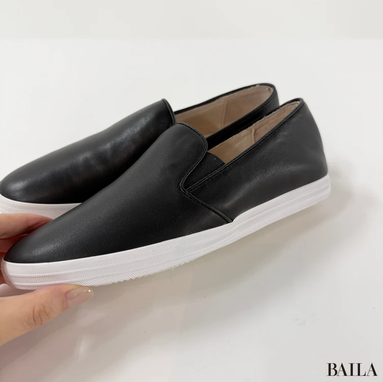 ウォシュ　スリッポンスニーカー　ソール