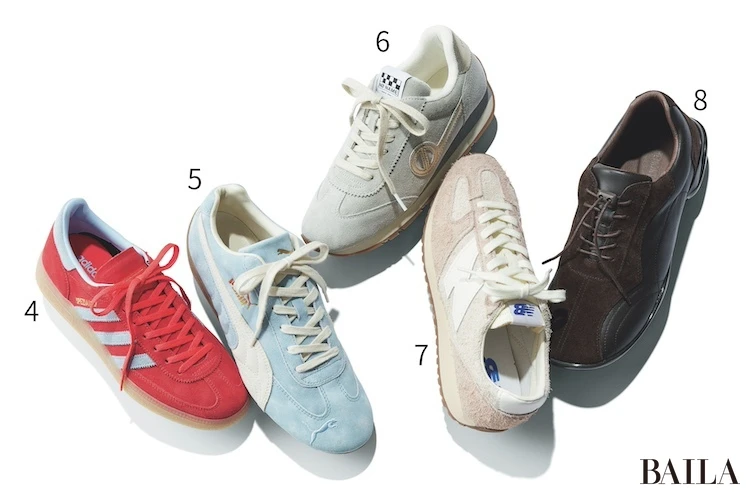 トレンドスニーカー　スウェード