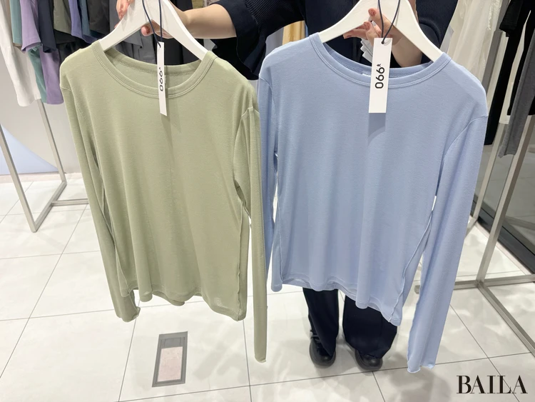 何枚でも欲しくなる「Tシャツシリーズ」と、爆発的にヒットした「シアーT」の新作も見逃せない！