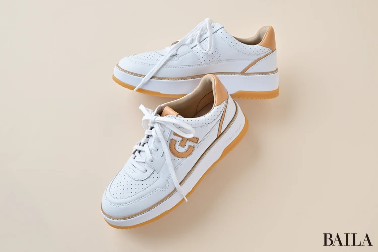 Cole Haan*毎日履ける*最高の履き心地*ロゴ*ホワイト スニーカー COLE HAAN（コール ハーン） 白スニーカー】着用レビューも