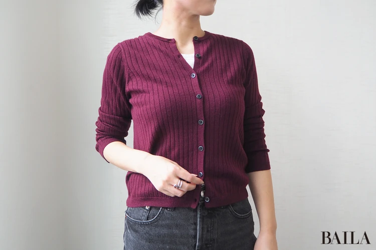 【結論】1枚あると“きちんと感”も着回し力も両立できるカーディガン