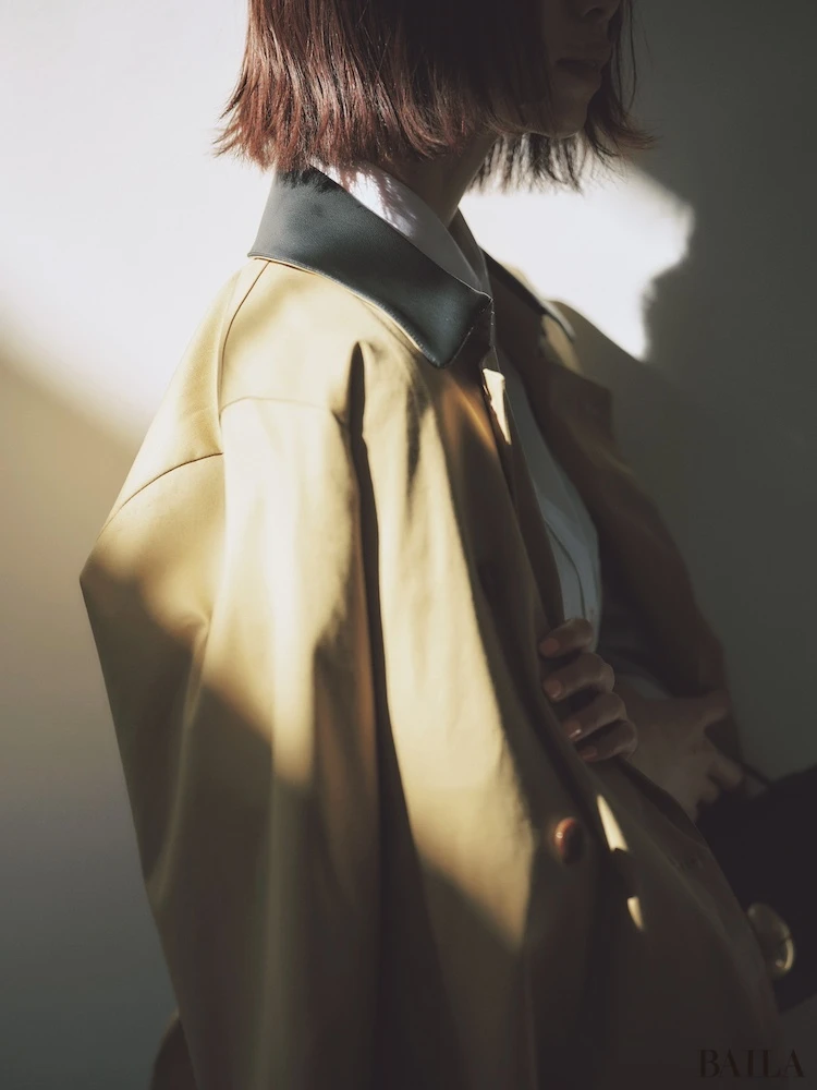 トレンチコートコーデ