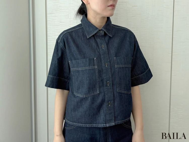 【結論】一枚でも羽織りでも使える、ほどよいデニムシャツ