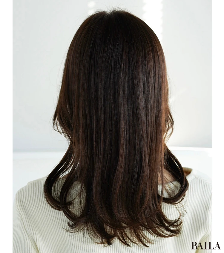 エフォートレスなレイヤーミディ　バック