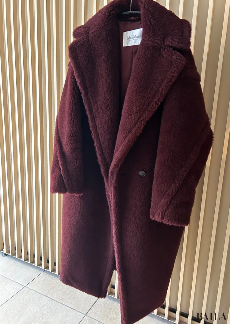 『Max Mara』デディベアアイコントート　cherry