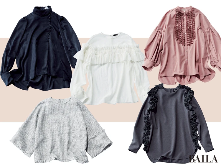 焼き肉にもオフィスにも!家で洗える映えブラウス5選