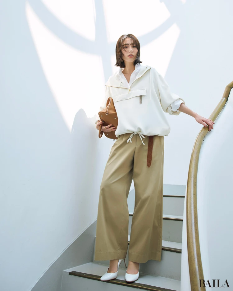 土屋巴瑞季　パンツコーデ