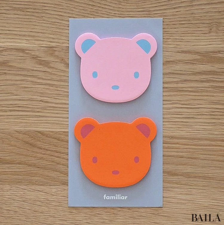 ファミリア（familiar）の付箋