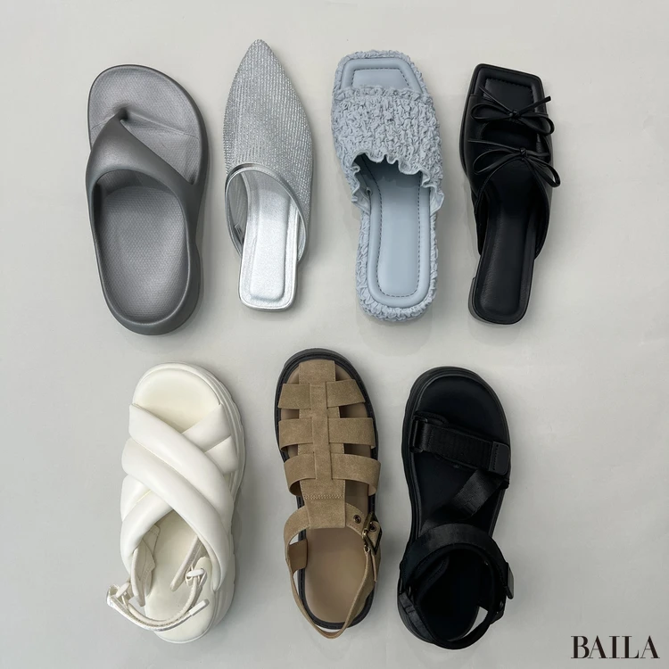 ジーユー　サンダル　