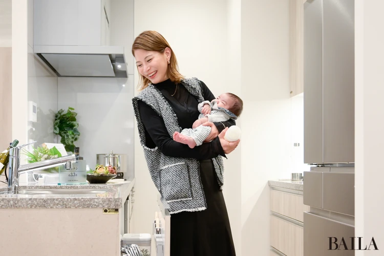 W CITY TOWERS　蕨　モデルルーム　キッチン