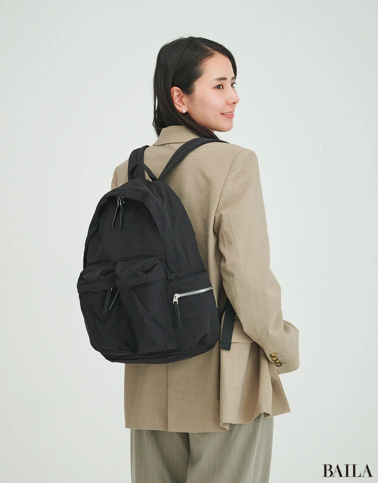 カシュカシュ リュック 着用感