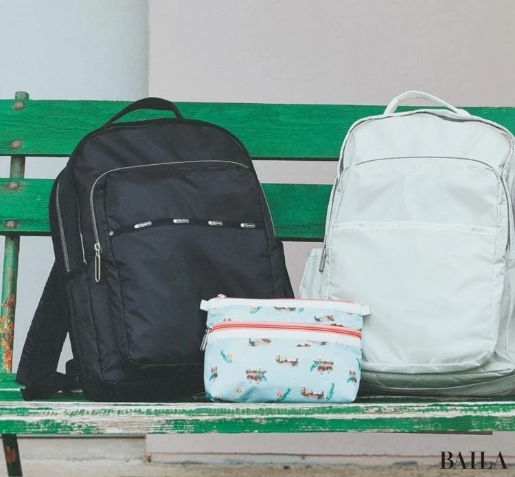 LeSportsac（レスポートサック）バックパック2色・ポーチ