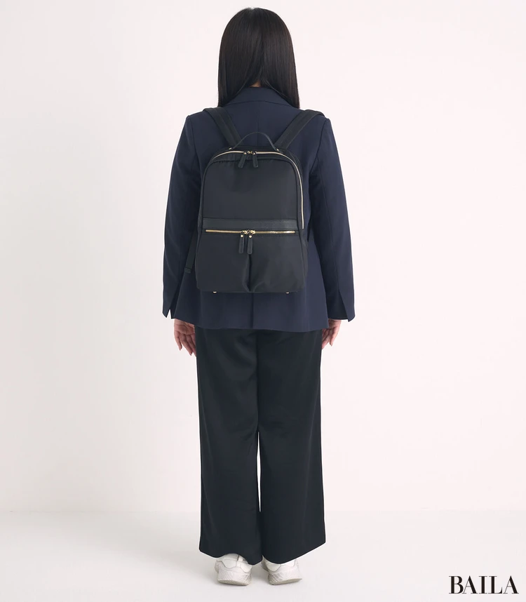 アオキ　リュック　着用感　バック