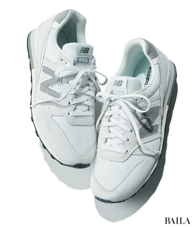 靴「996」￥12980／ニューバランスジャパンお客様相談室（ニューバランス）