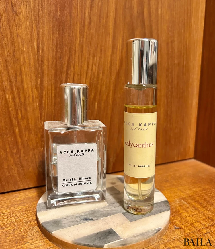 ホワイトモスオーデコロン30mlとカリカントゥス オードパルファン 15ml