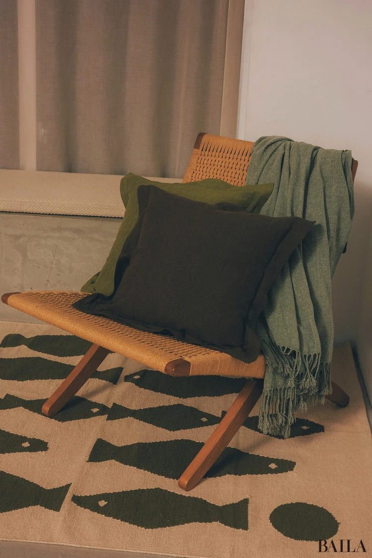 クッション　ラグ