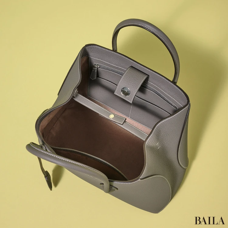 ボナベンチュラ ミア トートバッグ(35 シュリンク) 構造 内側ポケット