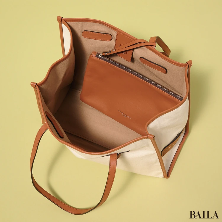 ジャンニキアリーニ ☆ マルチェッラ M キャンバスコンビ トートバッグ A4 ジャンニキアリーニ ☆ マルチェッラ M キャンバスコンビ トート