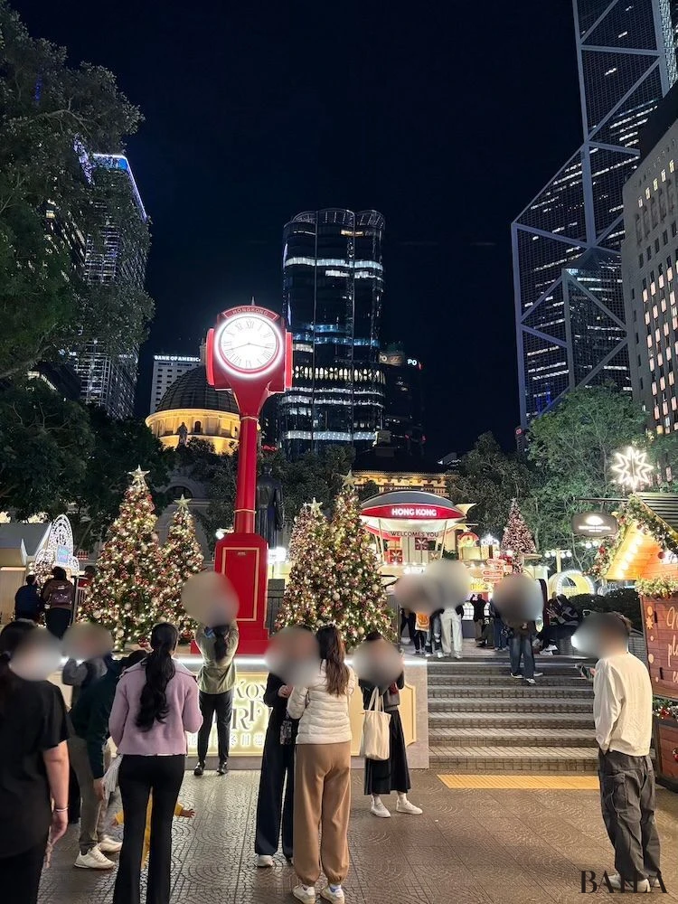 香港ウィンターフェスタ クリスマス 夜景