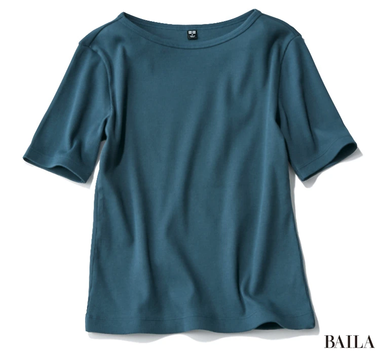 UNIQLO(ユニクロ) ボートネック Tシャツ
