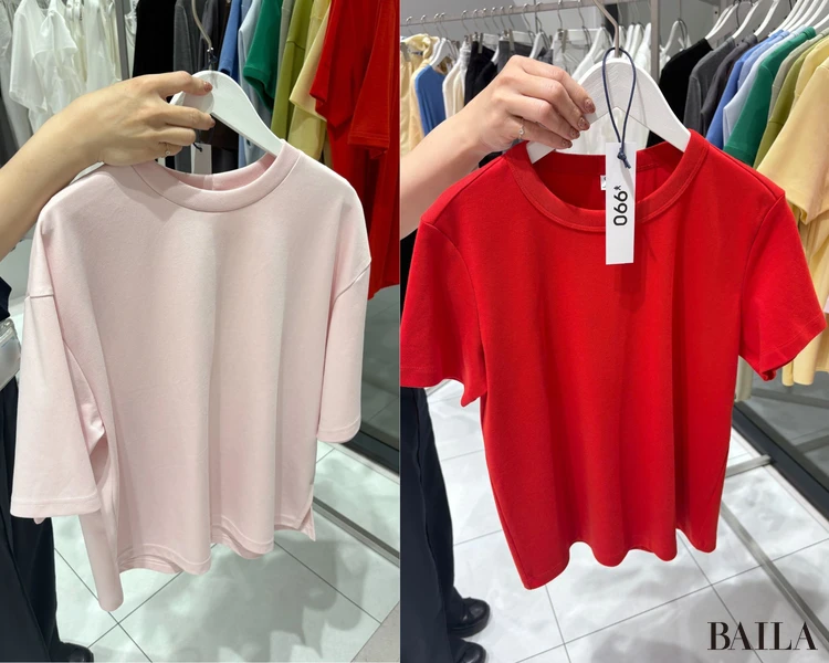 何枚でも欲しくなる「Tシャツシリーズ」と、爆発的にヒットした「シアーT」の新作も見逃せない！