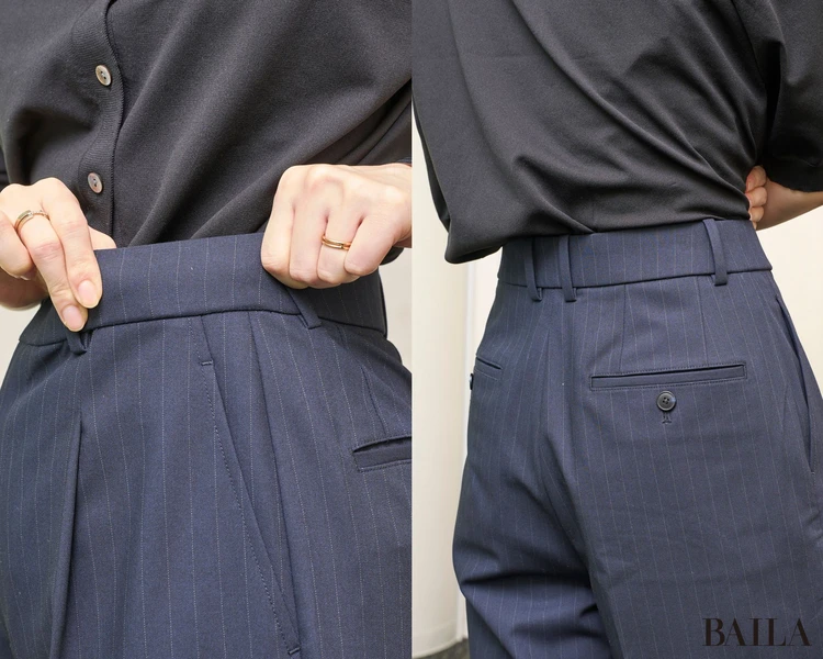 ウエストのストレッチ性