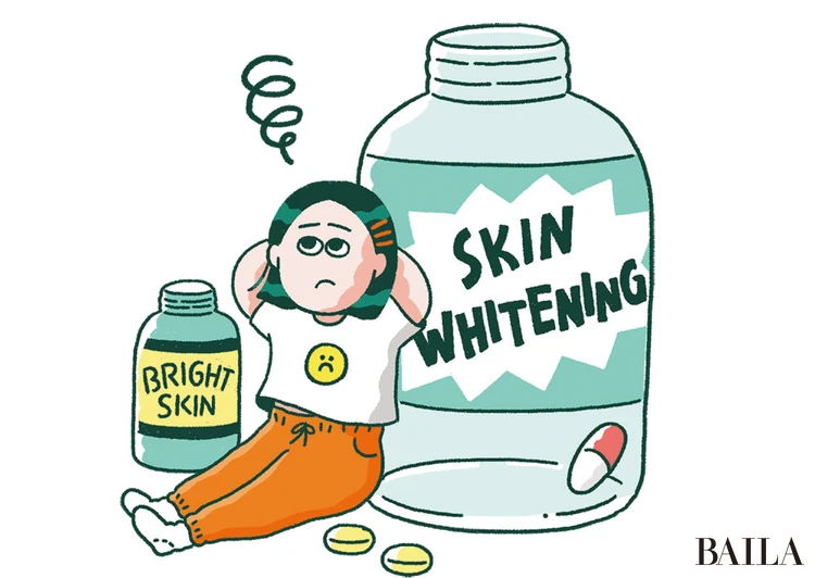 ブライトニングの インナーケアで 効果を感じられないのですが…