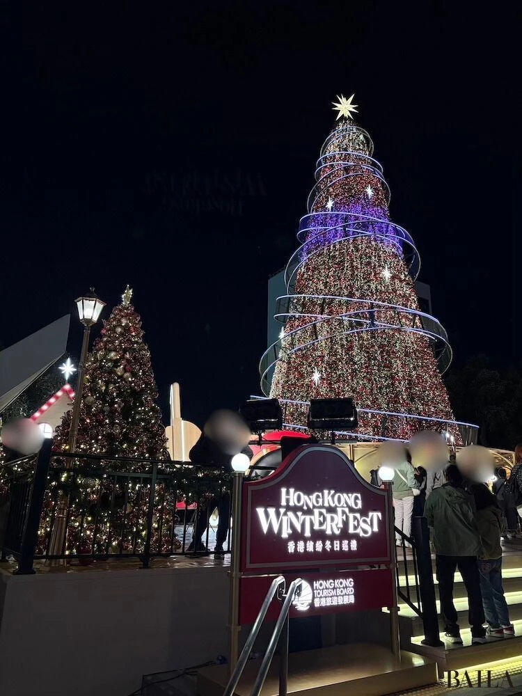 香港ウィンターフェスタ クリスマス 夜景