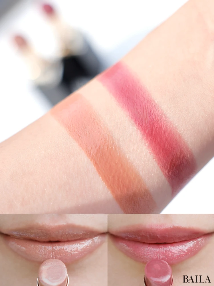 【全色】SUQQU（スック）夏新作コスメ！アイシャドウもリップもコスメマニア美容家・立花ゆうりが全部お試し！　口紅　リップ　2種　モイスチャーグレイズリップスティック　限定コスメ　実際の色